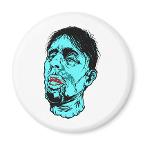 Zombie Face magnets by hardcore07 Zombie Face magnets