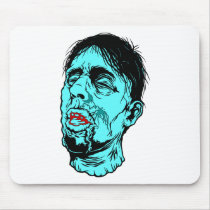 Zombie Face mousepads