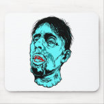 Zombie Face Mouse Pad