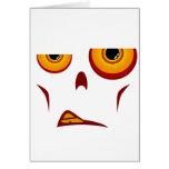 Zombie Face - Snarl Card