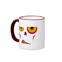 Zombie Face - Snarl Mug by digitalfire Zombie Face - Snarl Mug