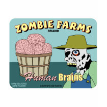 Zombie Farms Fruit Crate Label t-shirts by pounddesigns Zombie Farms Fruit Crate Label t-shirts