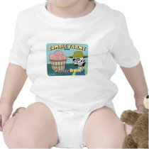 Zombie Farms Fruit Crate Label t-shirts