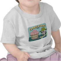 Zombie Farms Fruit Crate Label t-shirts by pounddesigns Zombie Farms Fruit Crate Label t-shirts