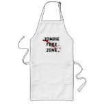 Zombie Free Zone Aprons