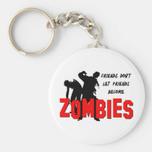 Zombie Friends Key Chains