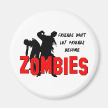 Zombie Friends Magnets