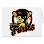 Zombie Furies Swag Greeting Cards