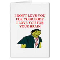 ZOMBIE geek nerd cards by jimhartley ZOMBIE geek nerd cards