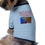 ZOMBIE geek nerd design pet clothing