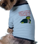 ZOMBIE geek nerd Pet Clothes