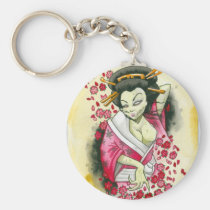 "Zombie Geisha" keychains