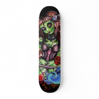 Zombie Girl 3 skateboard