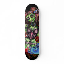 Zombie Girl 3 skateboards