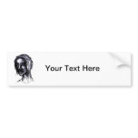 Zombie Girl Bumper Stickers