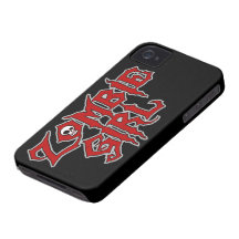 Zombie Girl Case-Mate iPhone 4 Cases