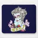 Zombie Girl Mousepad by vanis_orr Zombie Girl Mousepad