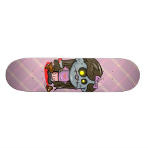Zombie Girl Skate Deck