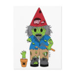 Zombie Gnome Postcards