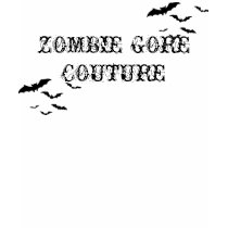 ZOMBIE GORE COUTURE OUT CAME THE BATS TOP t-shirts