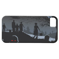 Zombie Graveyard iPhone 5 Barely There iPhone SE/5/5s Case