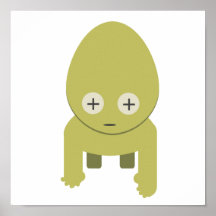 zombie green zombie walking dead posters