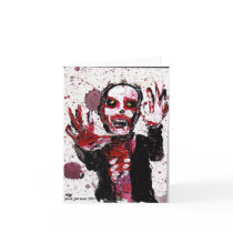 Zombie Greeting card   Jack Larson