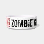 Zombie Guinea Pig Bowl pet bowls