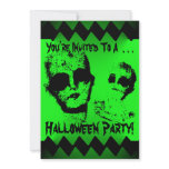 Zombie Halloween Party Invitation