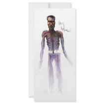 Zombie Halloween rack cards