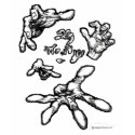 Zombie Hands Ladies T-shirt by ZombieTshirts Zombie Hands Ladies T-shirt