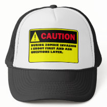 ZOMBIE TRUCKER HATS
