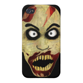 Zombie Head Covers For iPhone 4