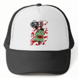 Zombie Head on a Pike hats