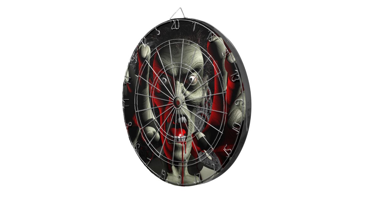 Zombie HeadShot Dart Board Zazzle