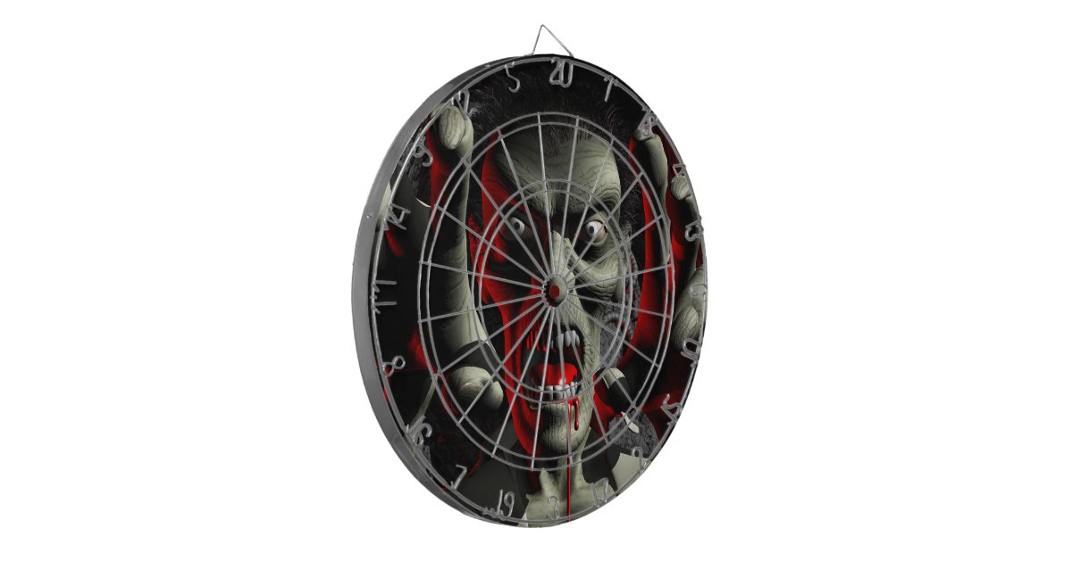 Zombie HeadShot Dart Board Zazzle