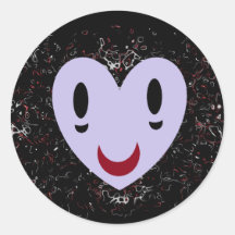 Zombie Heart Stickers