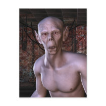 Zombie Horror Postcard
