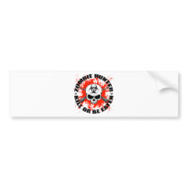 Zombie Hunter 1 Bumper Stickers