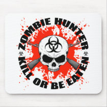 Zombie Hunter 1 Mouse Pads