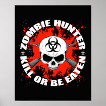 Zombie Hunter 1 Print