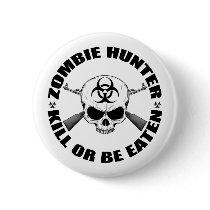 Zombie Hunter 2 Pinback Button