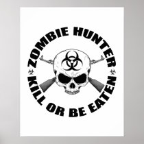 Zombie Hunter 2 Print