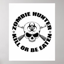 Zombie Hunter 2 Print