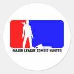 zombie hunter 2 round sticker