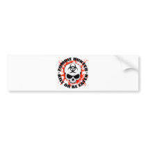 Zombie Hunter 3 Bumper Sticker