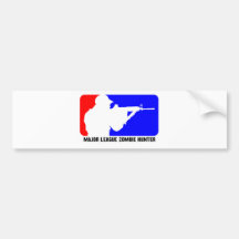 zombie hunter 3 bumper stickers