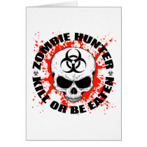 Zombie Hunter 3 Greeting Card