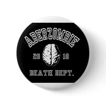 Zombie Hunter Academy T-Shirt Pinback Button