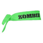 Zombie Hunter Athletic Headband Tie Headband